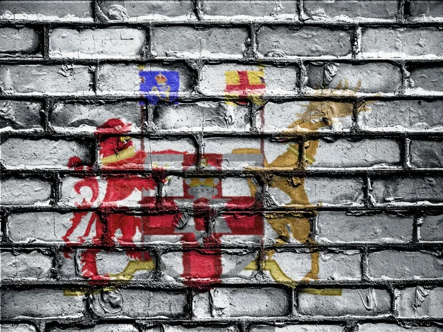 flag, banner, nation, emblem, country, national, patriotic, symbol, patriot, patriotism, wall, northern ireland, gray banner, northern ireland, northern ireland, northern ireland, northern ireland, northern ireland. Northern Ireland retail media and cross-border Irish campaigns after Brexit